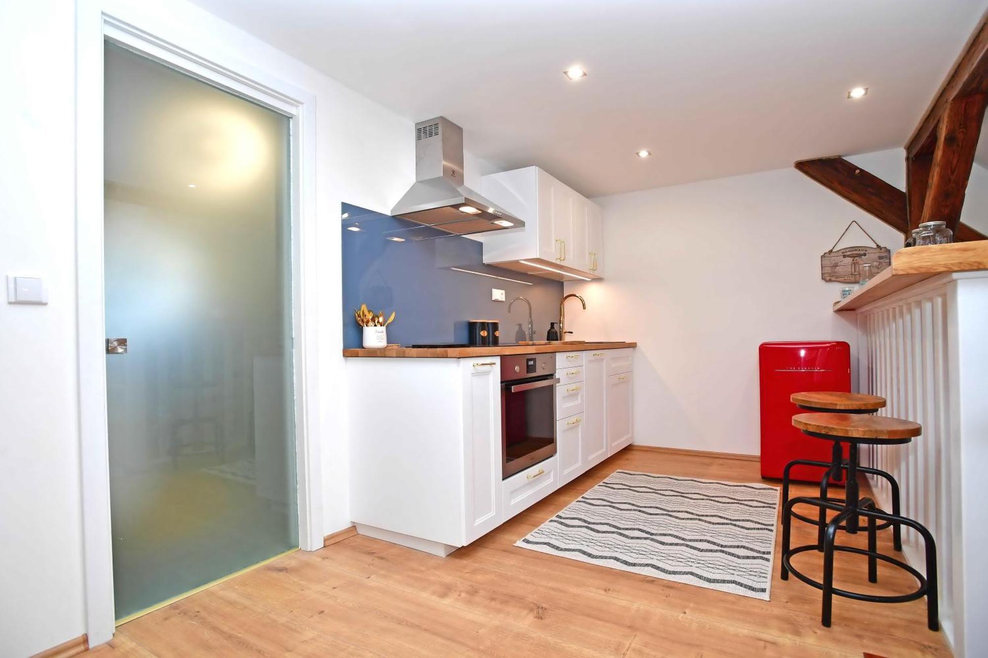 Romantic Apartment Under The Prague Castle 외부 사진